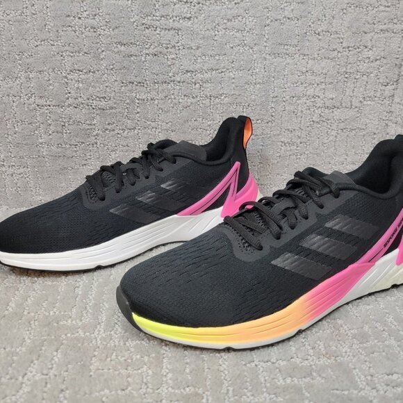Adidas Response Super Women's Size US 9 Black Lace Up Athletic Running Sneakers. - Picture 4 of 10